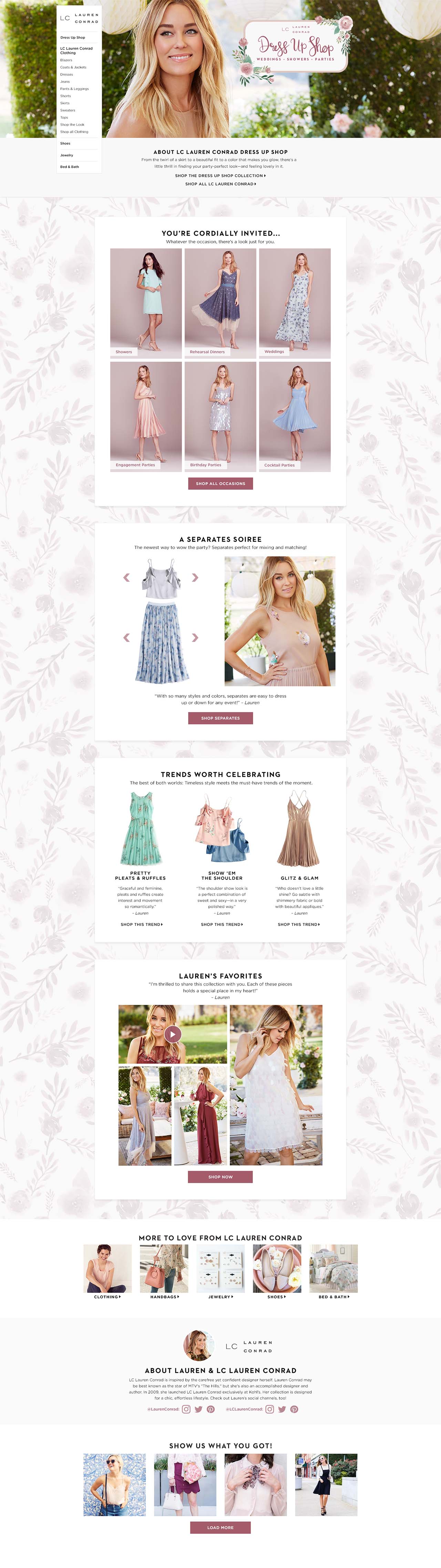 LC Lauren Conrad Dress Up Shop Collection Thumbnail