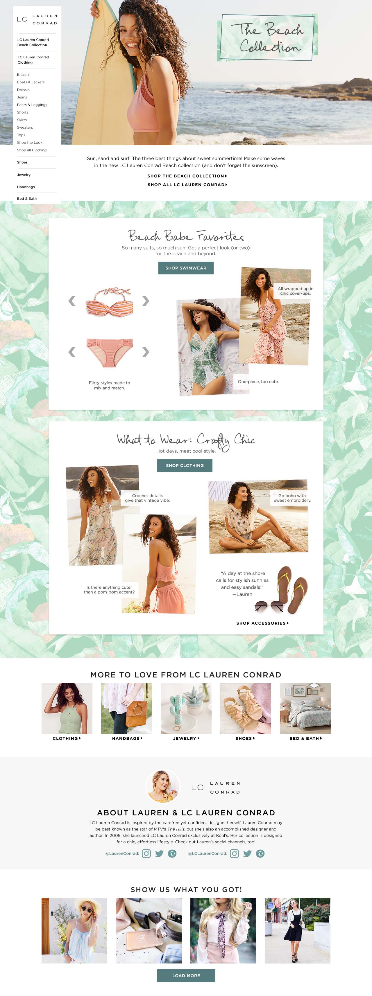 LC Lauren Conrad Swim Collection Thumbnail