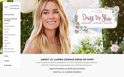 LC Lauren Conrad Dress Up Shop Collection Thumbnail