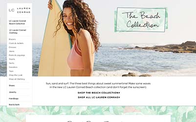 LC Lauren Conrad Swim Collection Thumbnail