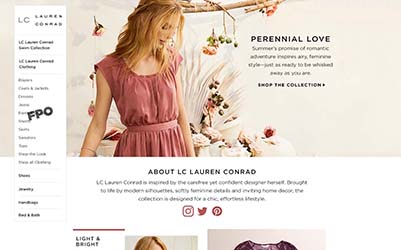 LC Lauren Conrad Summer Collection Thumbnail